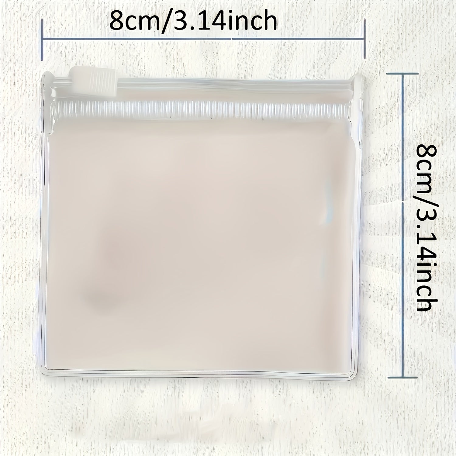 Set of 6 PVC Travel-Friendly Medicine Storage Bags - Zip-Up Pouches for Medicine, Ideal for Organizing Jewelry And Small Items, As Well As for Storing Travel Luggage Additions